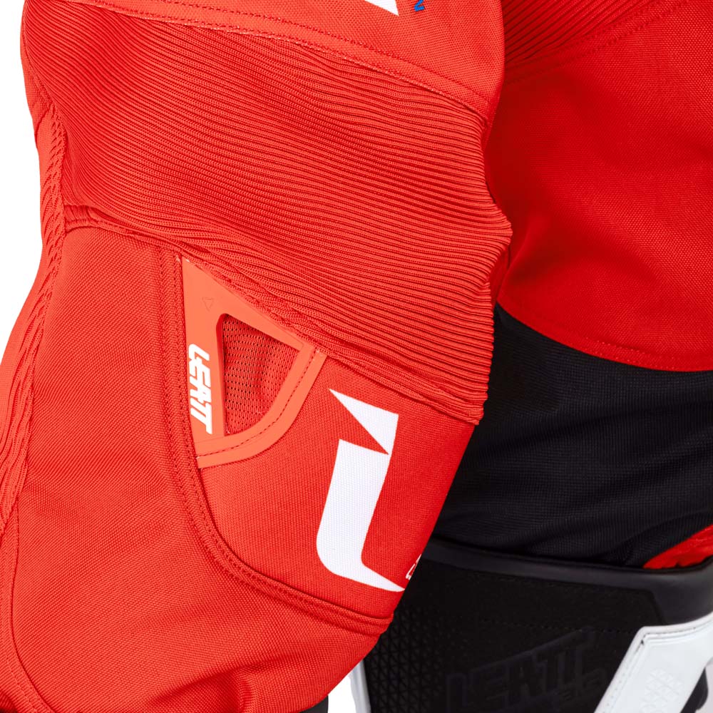 Leatt Moto 3.5 Textile Trouser Red