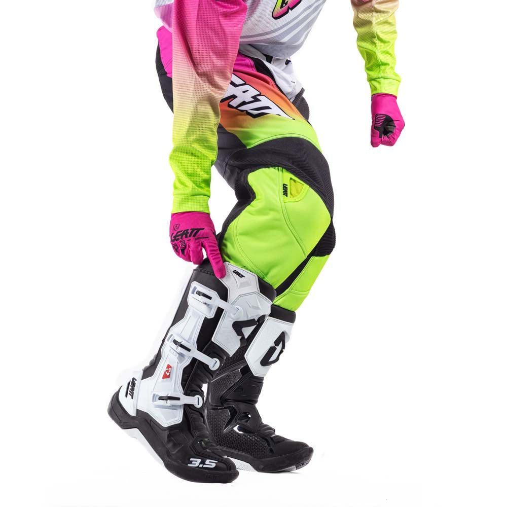 Leatt Moto 3.5 Ride Kit Retro Pink - FREE UK Delivery, FREE 365 Day Returns | Moto Central