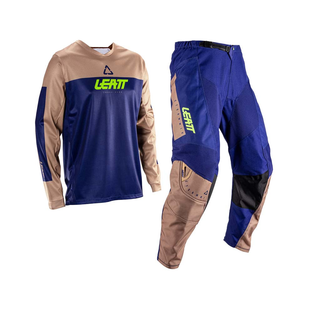 Leatt Moto 3.5 Ride Kit Brown - FREE UK Delivery, FREE 365 Day Returns | Moto Central