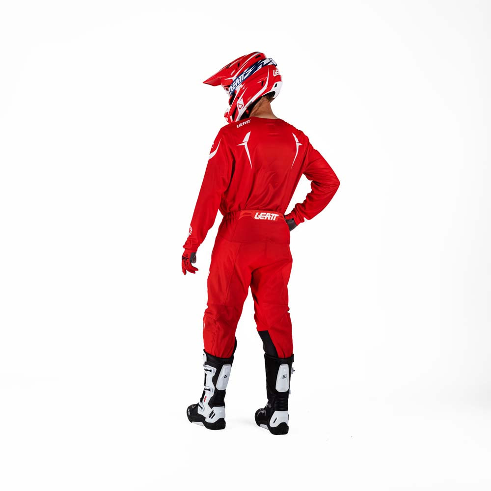 Leatt Moto 3.5 Ride Kit Red - FREE UK Delivery, FREE 365 Day Returns | Moto Central
