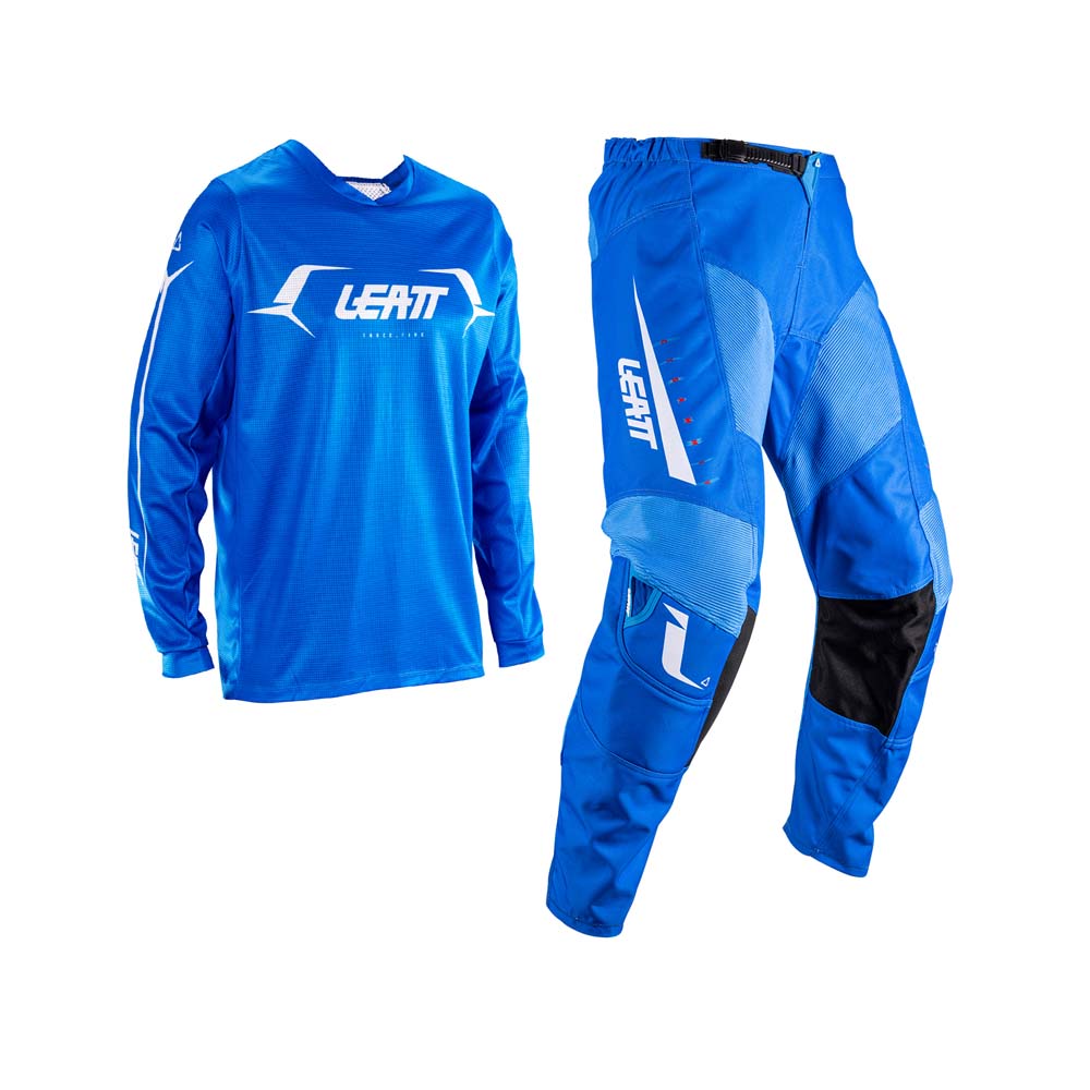 Leatt Moto 3.5 Ride Kit Blue - FREE UK Delivery, FREE 365 Day Returns | Moto Central