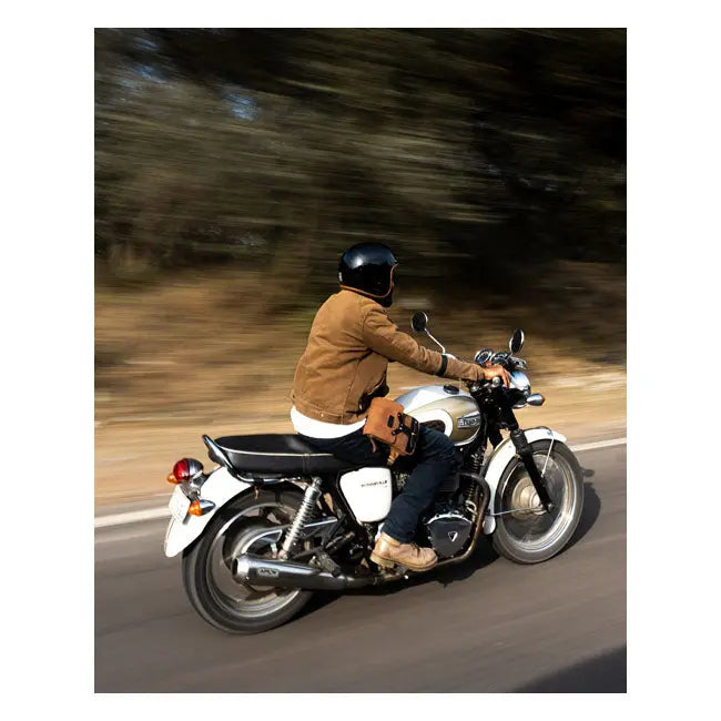 Trip Machine Universal Thigh Bag / Leg Bag Tobacco Brown - FREE UK Shipping, FREE 365 Day Returns | Moto Central