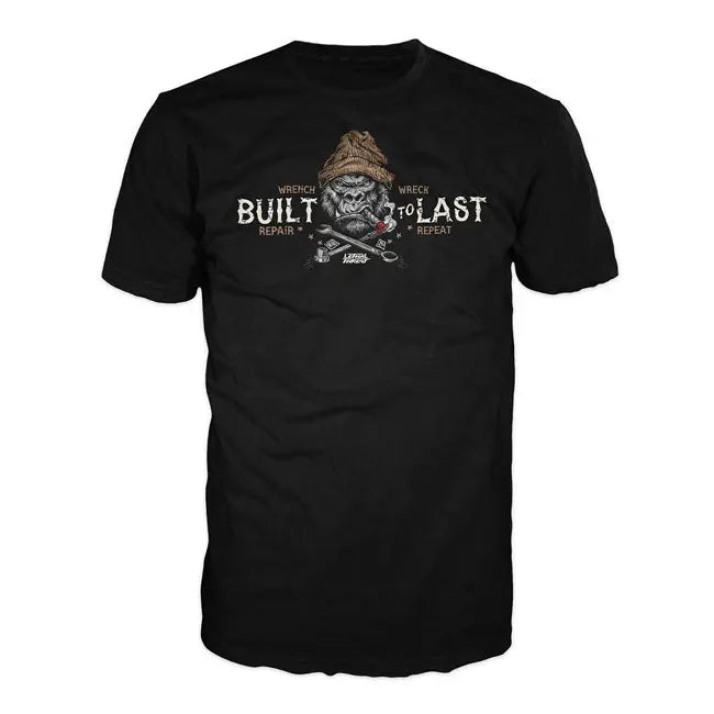 Lethal Threat Build Your Beast T-Shirt Black - FREE UK Shipping, FREE 365 Day Returns | Moto Central