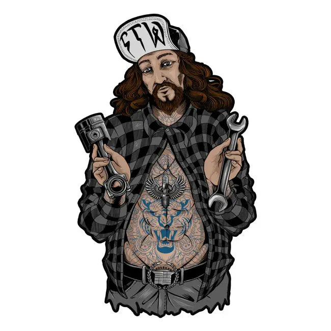 Lethal Threat Lord Of Speed Sticker - FREE UK Shipping, FREE 365 Day Returns | Moto Central