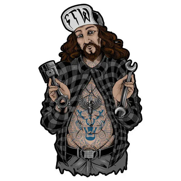 Lethal Threat Lord Of Speed Sticker — sticker front view