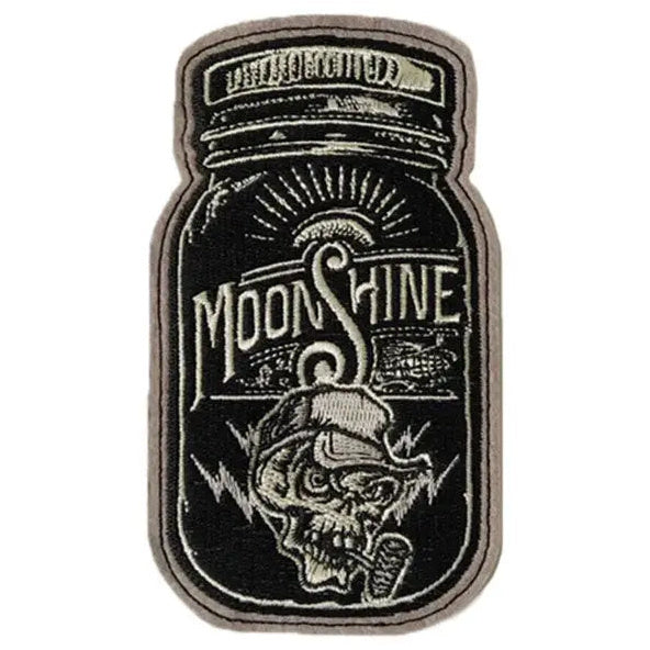 Lethal Threat Moon Shine Patch — patch front view