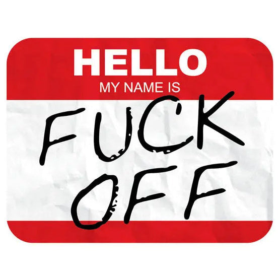 Lethal Threat My Name Is Sticker — sticker front view