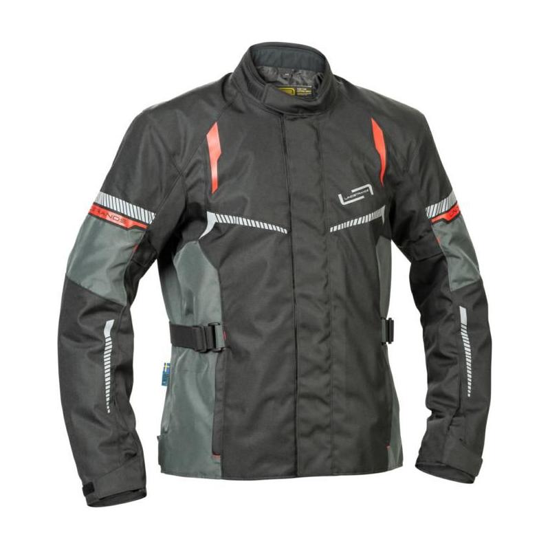 Lindstrands Backafall Touring Textile Jacket Black / Grey