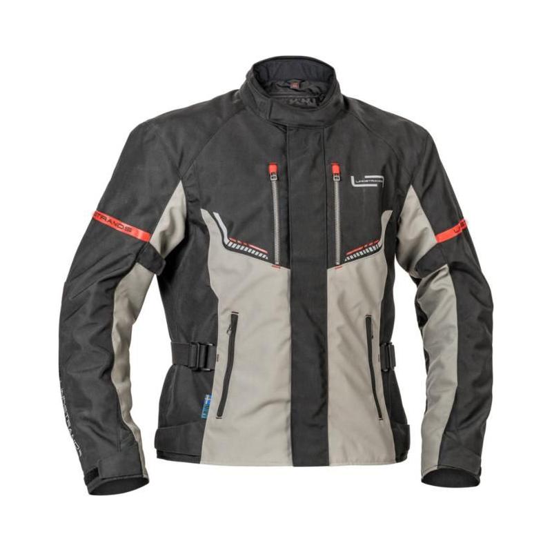 Lindstrands Lomsen Touring Textile Jacket Black / Grey