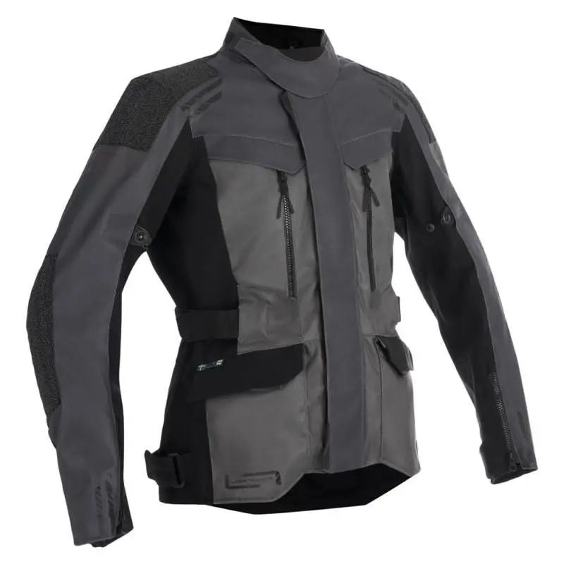 Lindstrands Storbo Textile Jacket Dark Grey - FREE UK Shipping, FREE 365 Day Returns | Moto Central