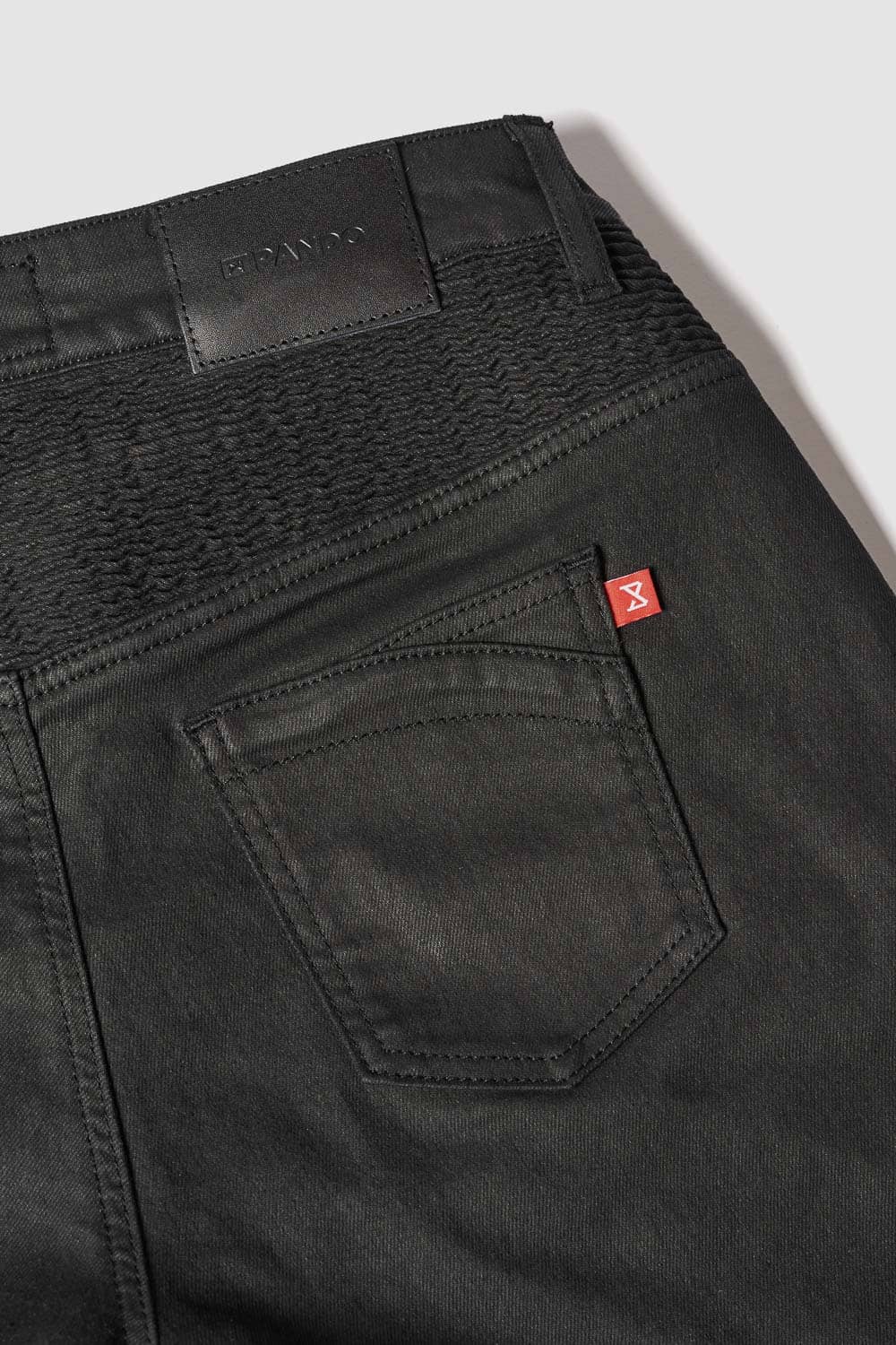 Pando Moto Lorica Black A Ladies Denim Jeans Black FREE UK Delivery, FREE 365 Day Returns | Moto Central