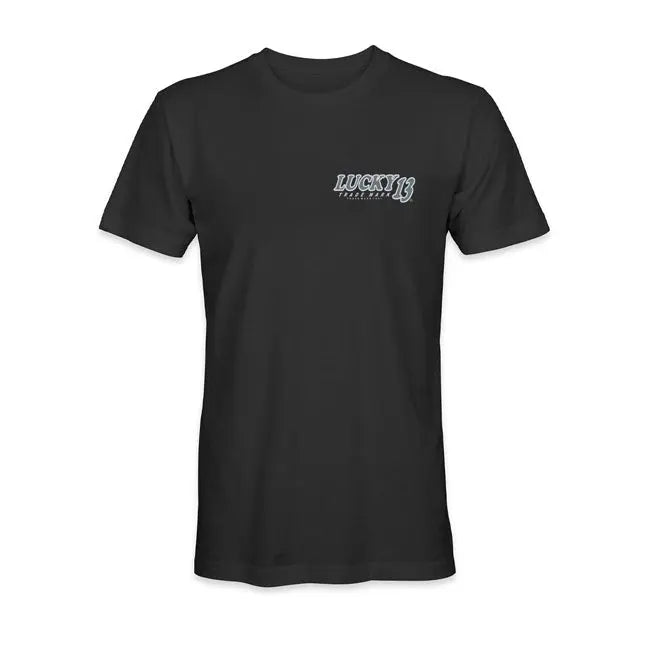 Lucky 13 Bad Mofo T-Shirt Black - FREE UK Shipping, FREE 365 Day Returns | Moto Central