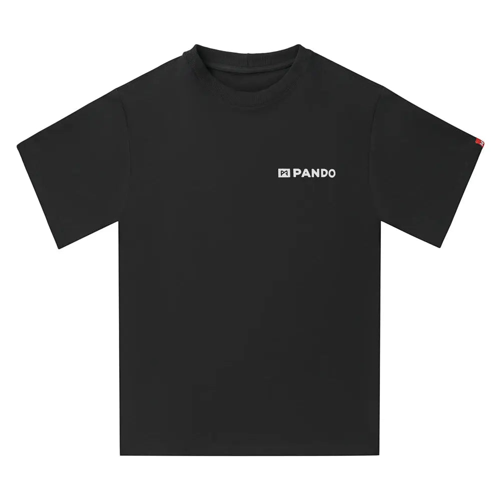 Pando Moto Luke Dont Die Oversized T-Shirt Black FREE UK Delivery, FREE 365 Day Returns | Moto Central