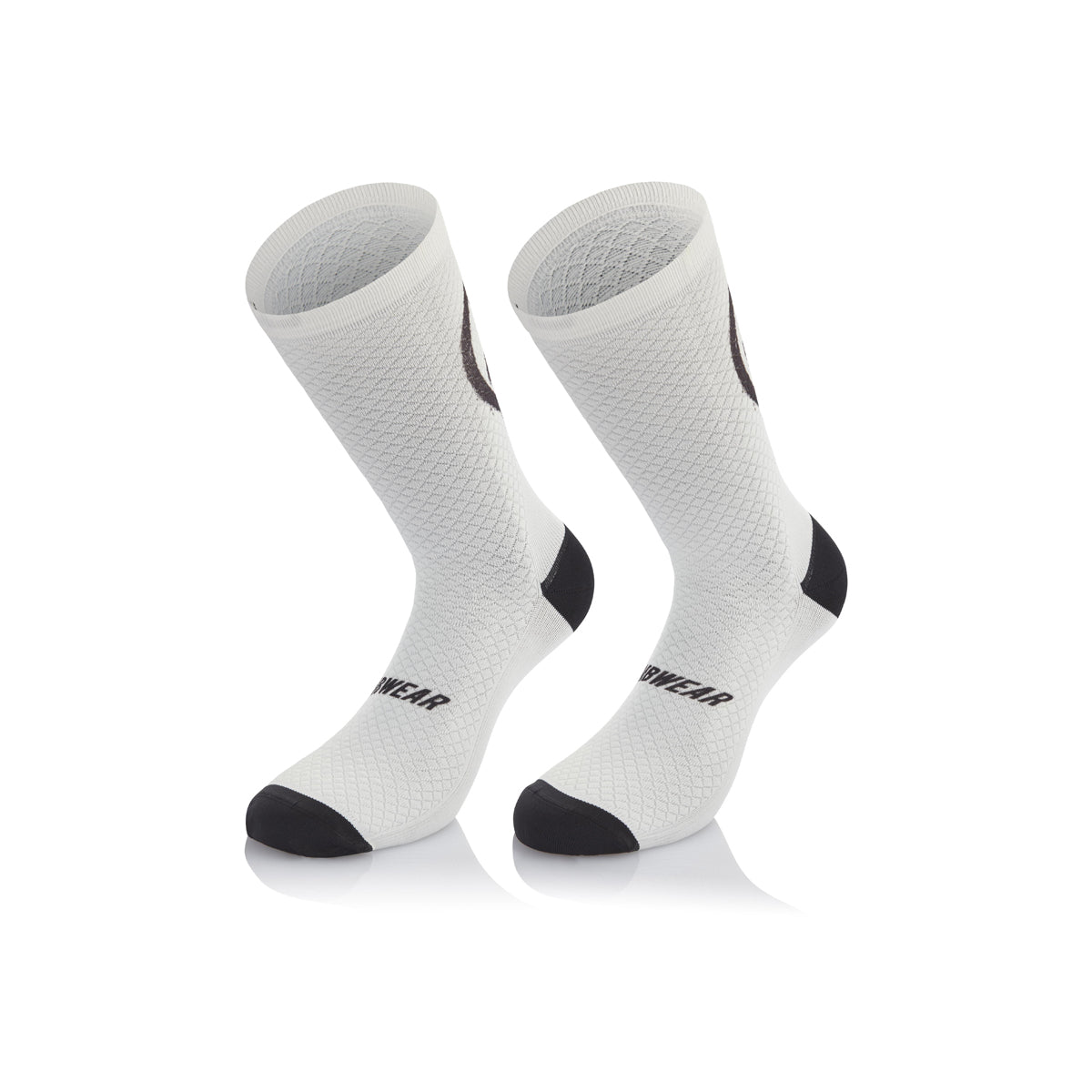 MB Wear Smile Emotions Cycling Socks White - FREE UK Shipping, FREE 365 Day Returns | Moto Central