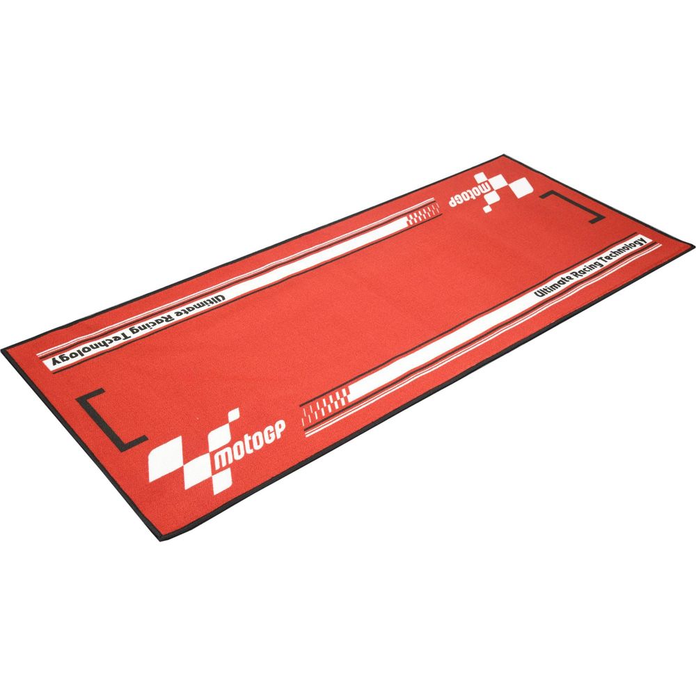 MotoGP Series 4 Garage Mat Red / White
