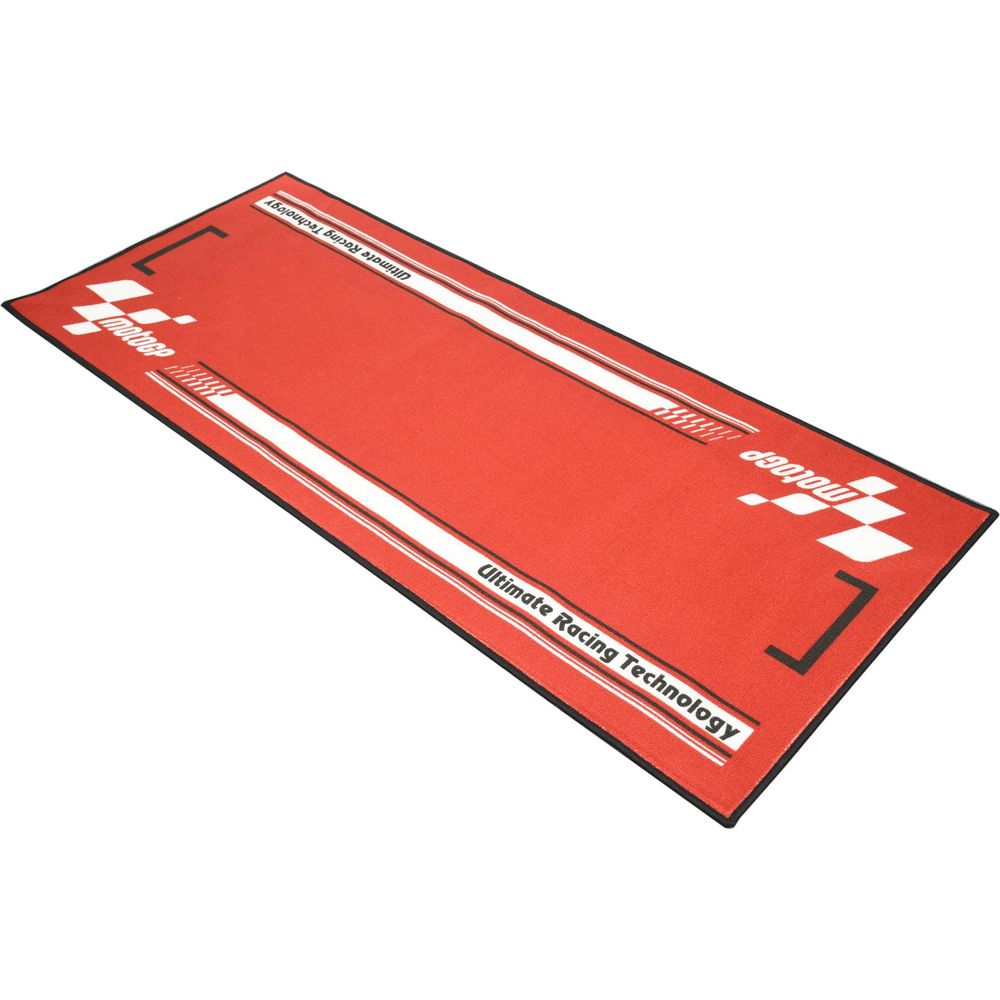 MotoGP Series 4 Garage Mat Red / White