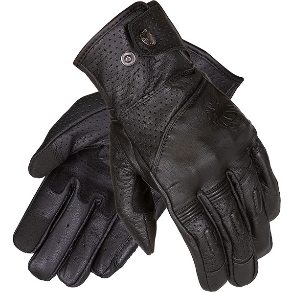 Merlin Legacy Ladies D3O Leather Gloves Black FREE UK Delivery, FREE 365 Day Returns | Moto Central