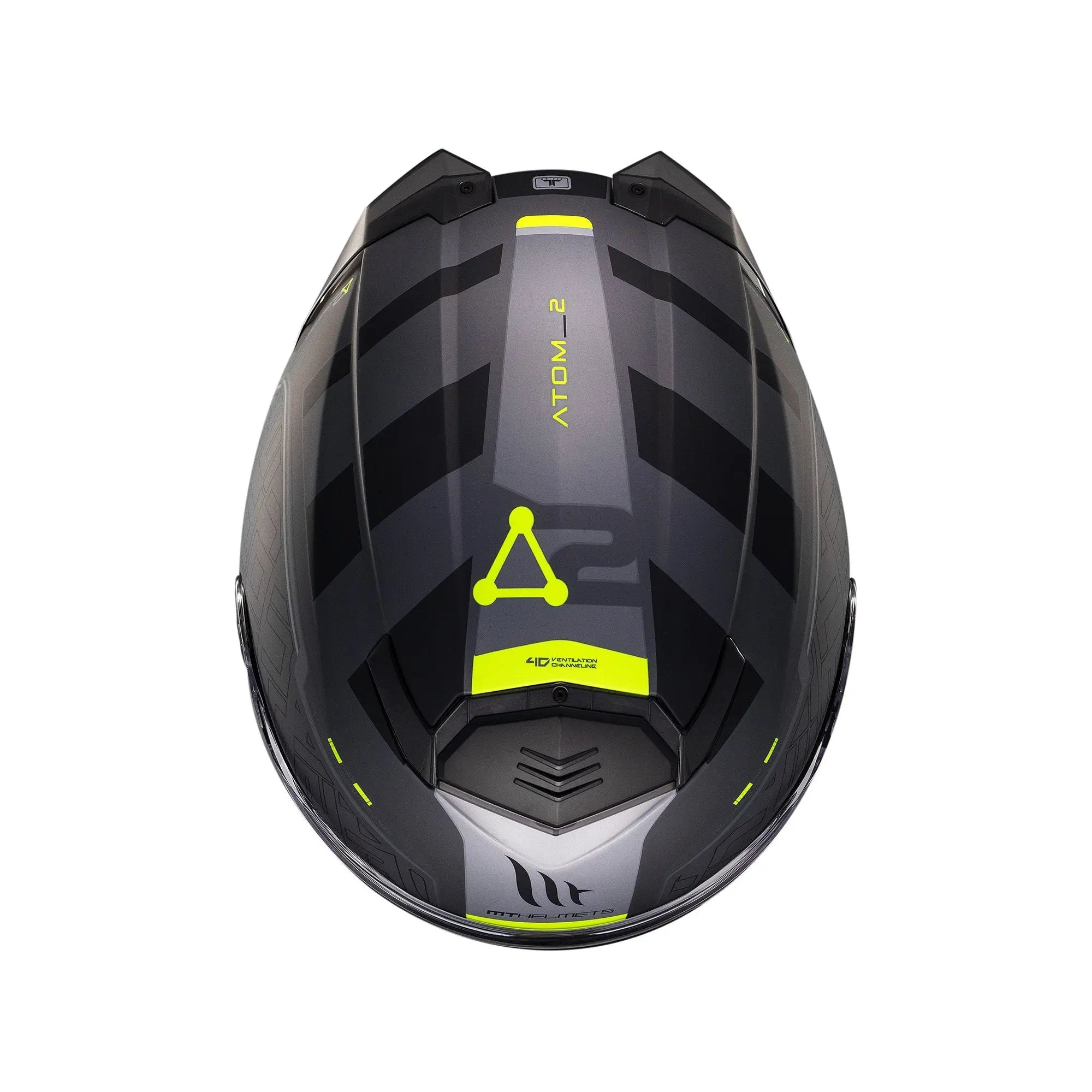 MT Atom 2 SV Destiny C2 Matt Black / Fluo Yellow FREE UK Delivery, FREE 365 Day Returns | Moto Central