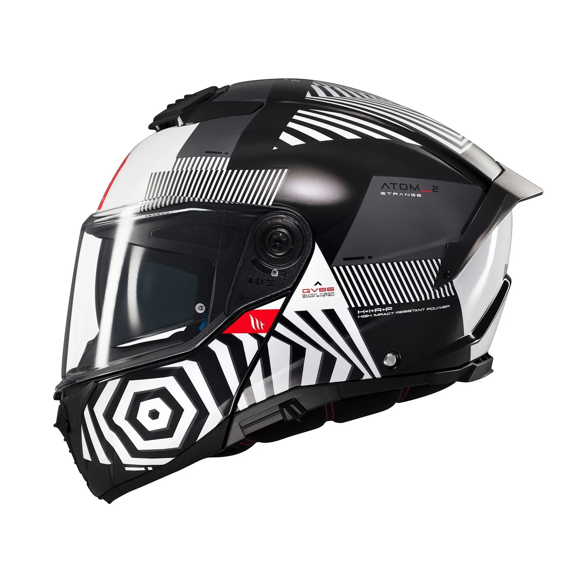 MT Atom 2 SV Strange B2 Gloss Black FREE UK Delivery, FREE 365 Day Returns | Moto Central