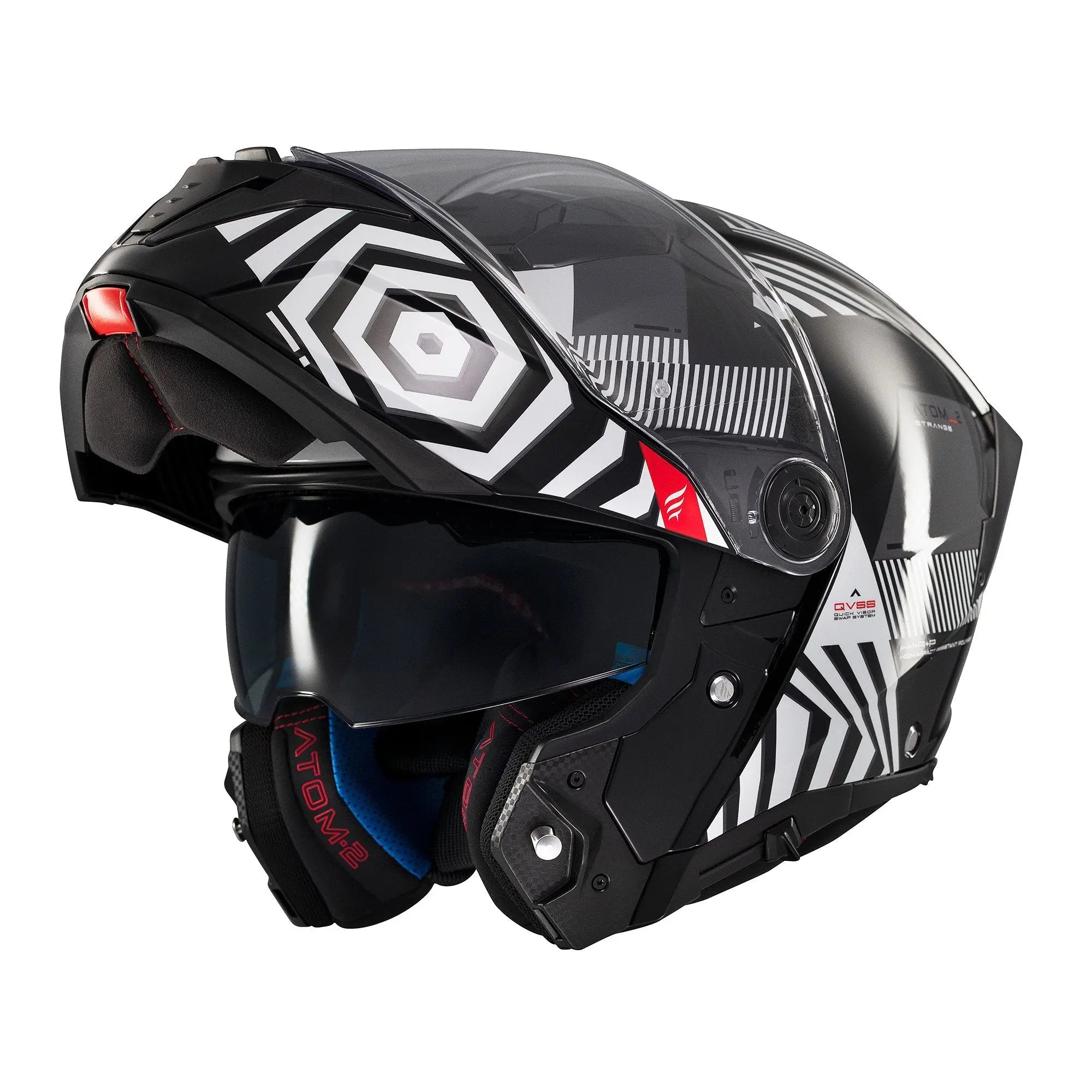 MT Atom 2 SV Strange B2 Gloss Black FREE UK Delivery, FREE 365 Day Returns | Moto Central