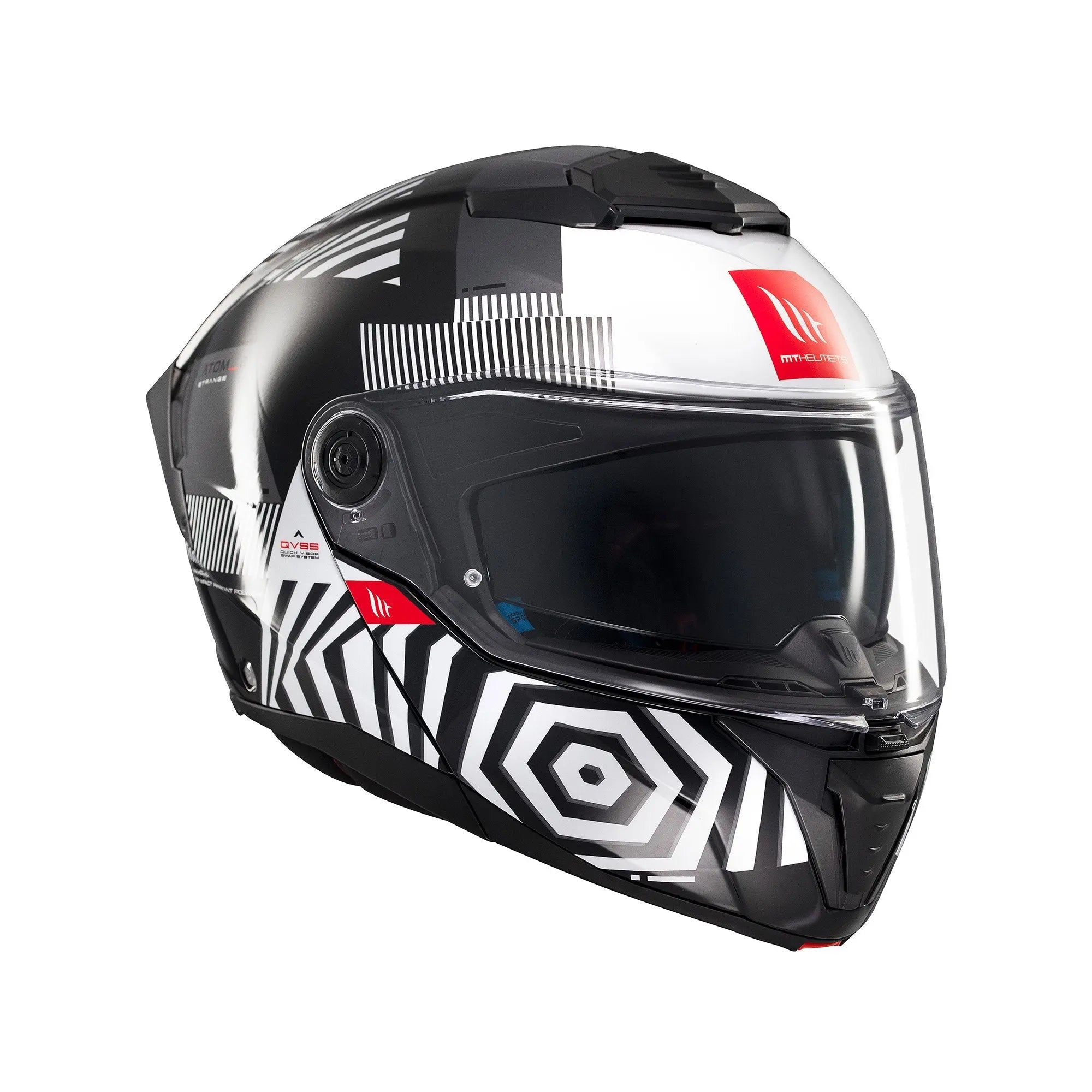MT Atom 2 SV Strange B2 Gloss Black FREE UK Delivery, FREE 365 Day Returns | Moto Central