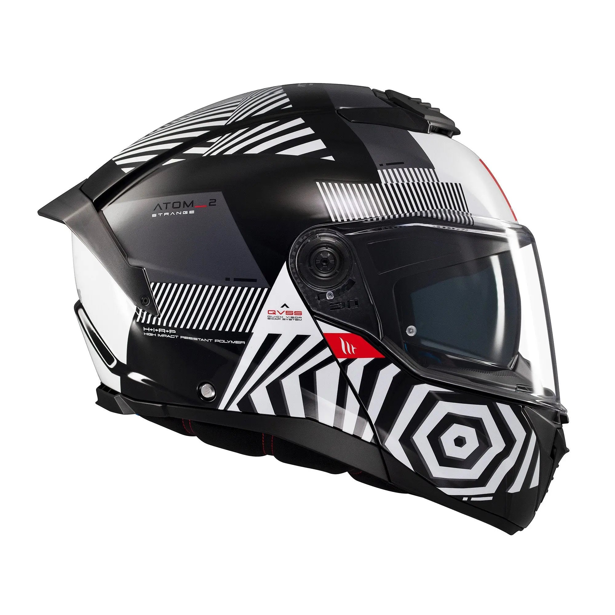 MT Atom 2 SV Strange B2 Gloss Black FREE UK Delivery, FREE 365 Day Returns | Moto Central