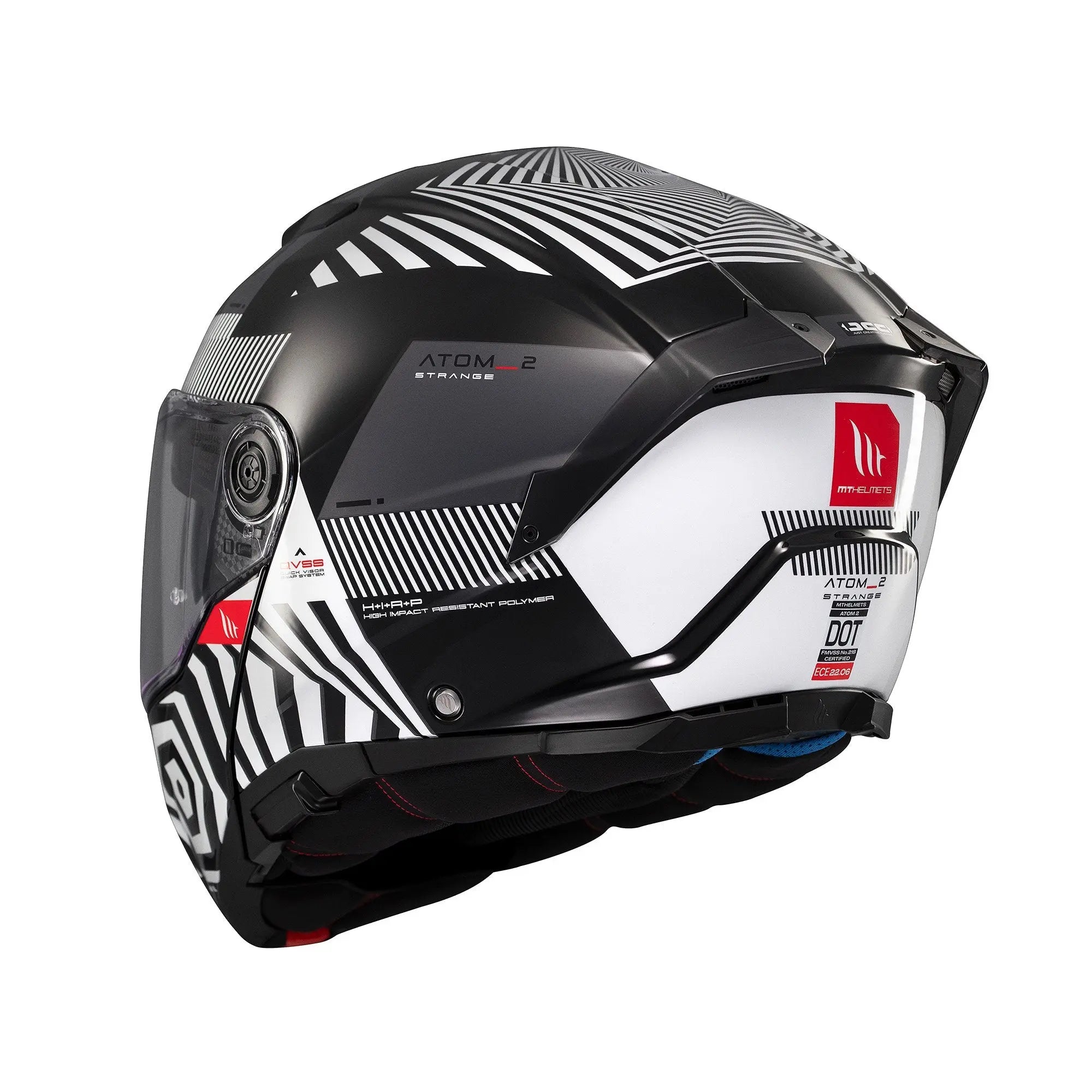 MT Atom 2 SV Strange B2 Gloss Black FREE UK Delivery, FREE 365 Day Returns | Moto Central