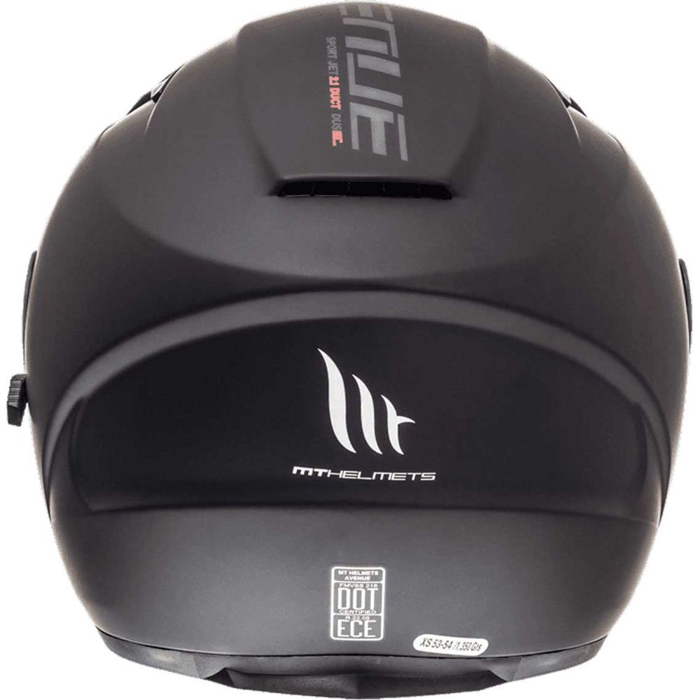 MT Helmets Avenue Matt Black