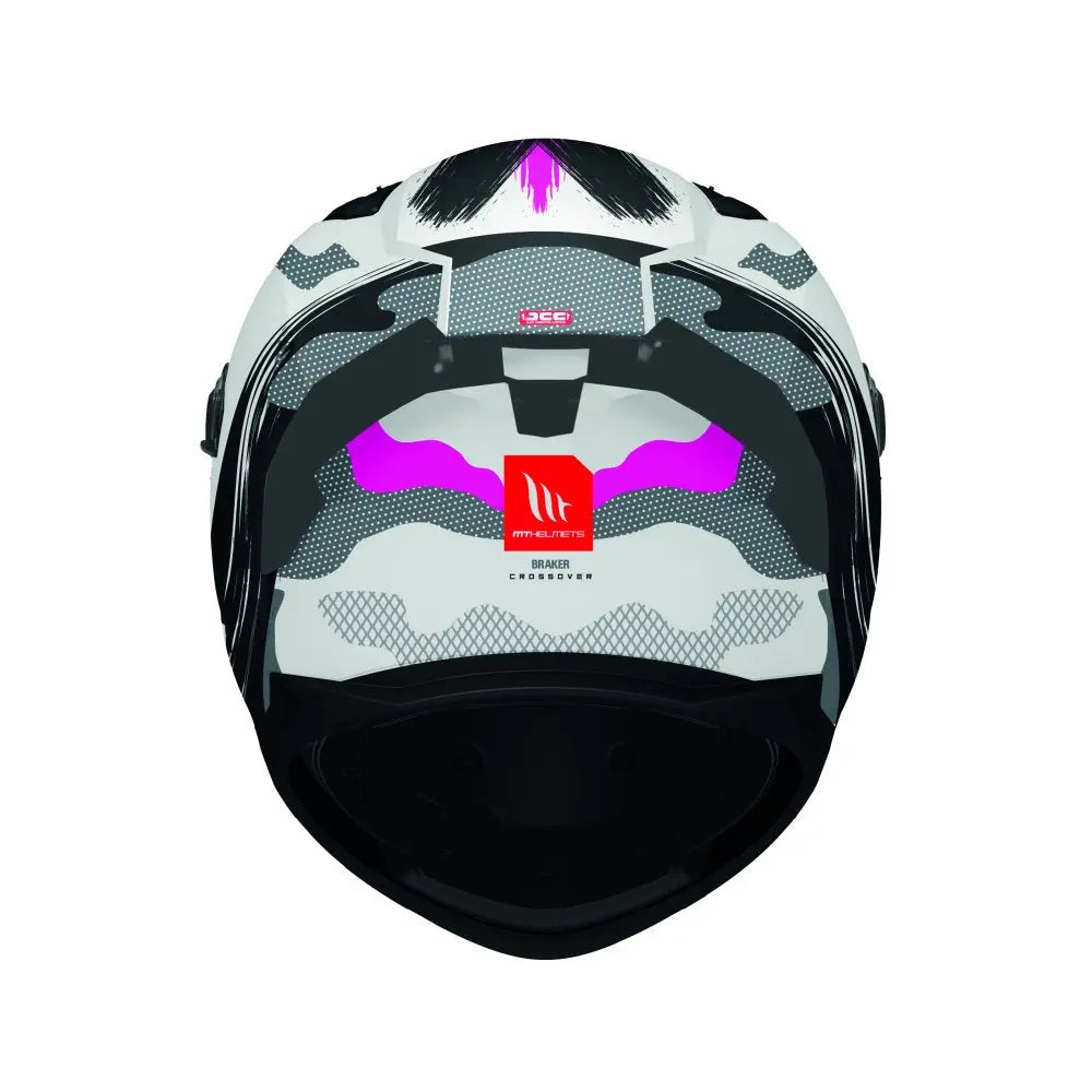 MT Braker SV Crossover A8 Matt Pink FREE UK Delivery, FREE 365 Day Returns | Moto Central