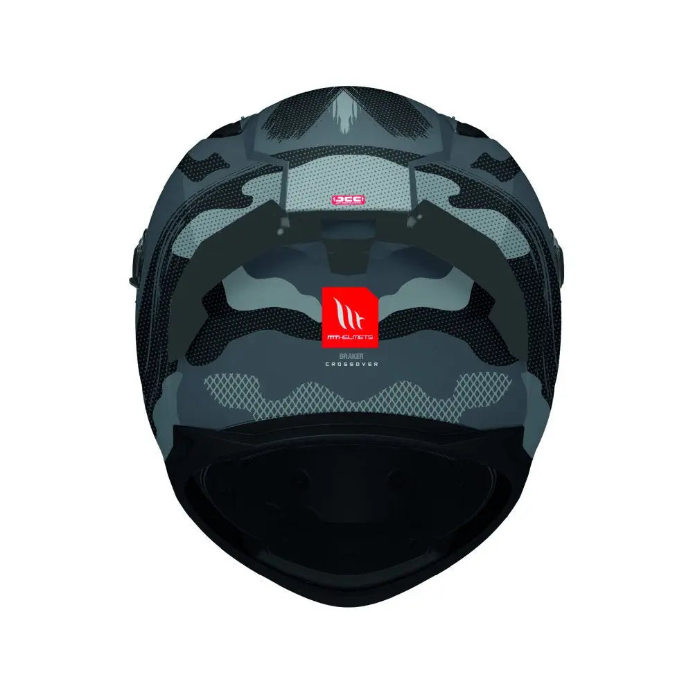 MT Braker SV Crossover C2 Matt Grey FREE UK Delivery, FREE 365 Day Returns | Moto Central