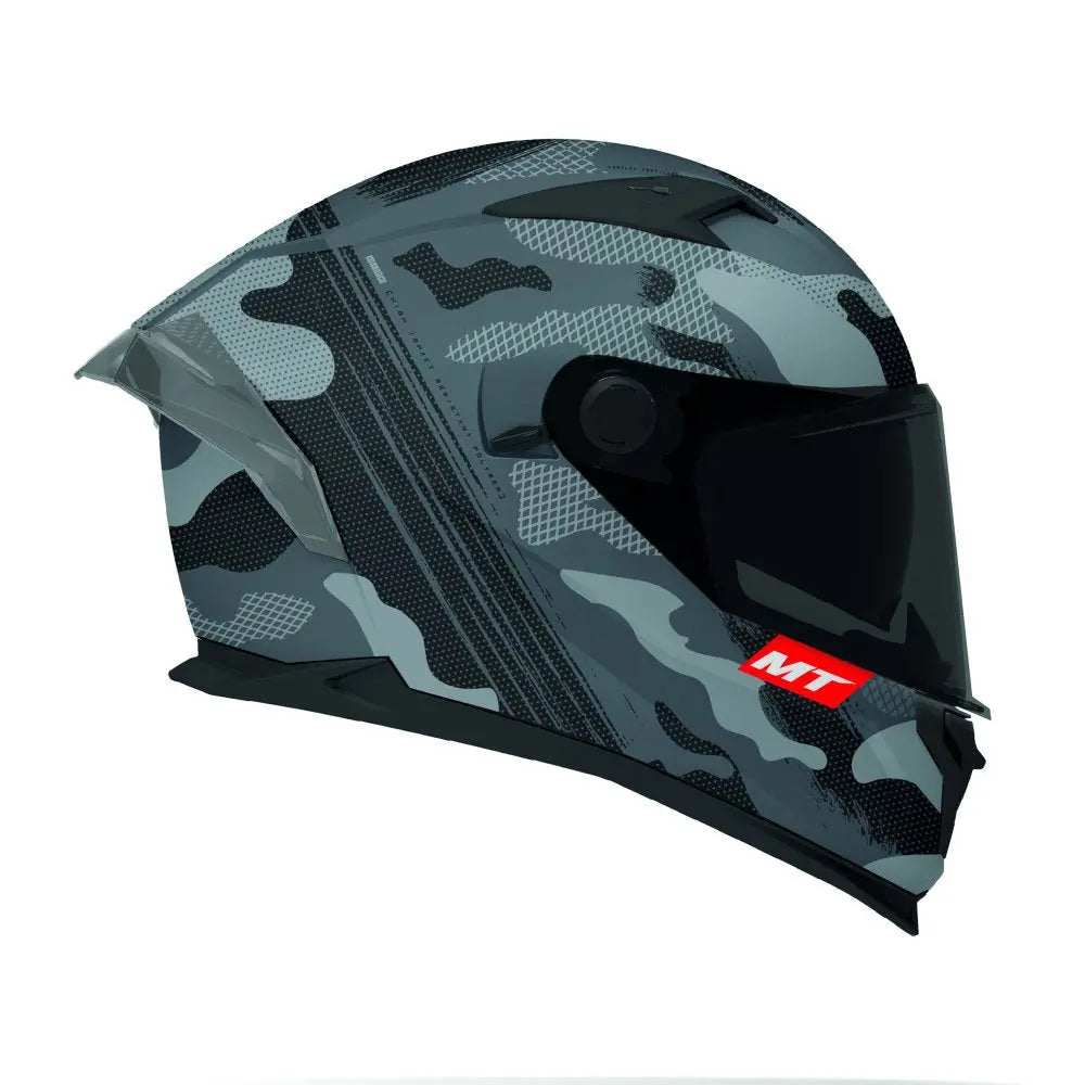 MT Braker SV Crossover C2 Matt Grey FREE UK Delivery, FREE 365 Day Returns | Moto Central