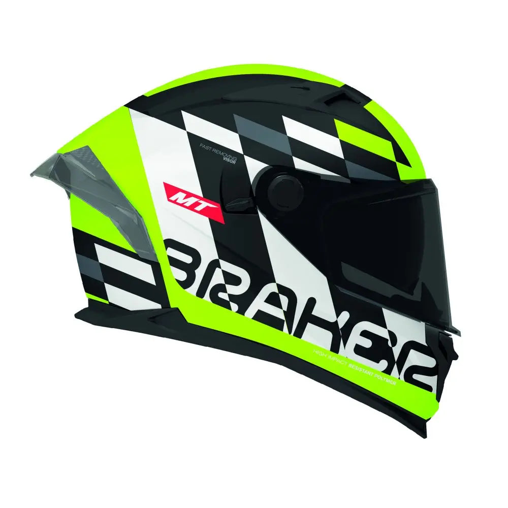 MT Braker SV Foster B3 Matt Fluorescent FREE UK Delivery, FREE 365 Day Returns | Moto Central