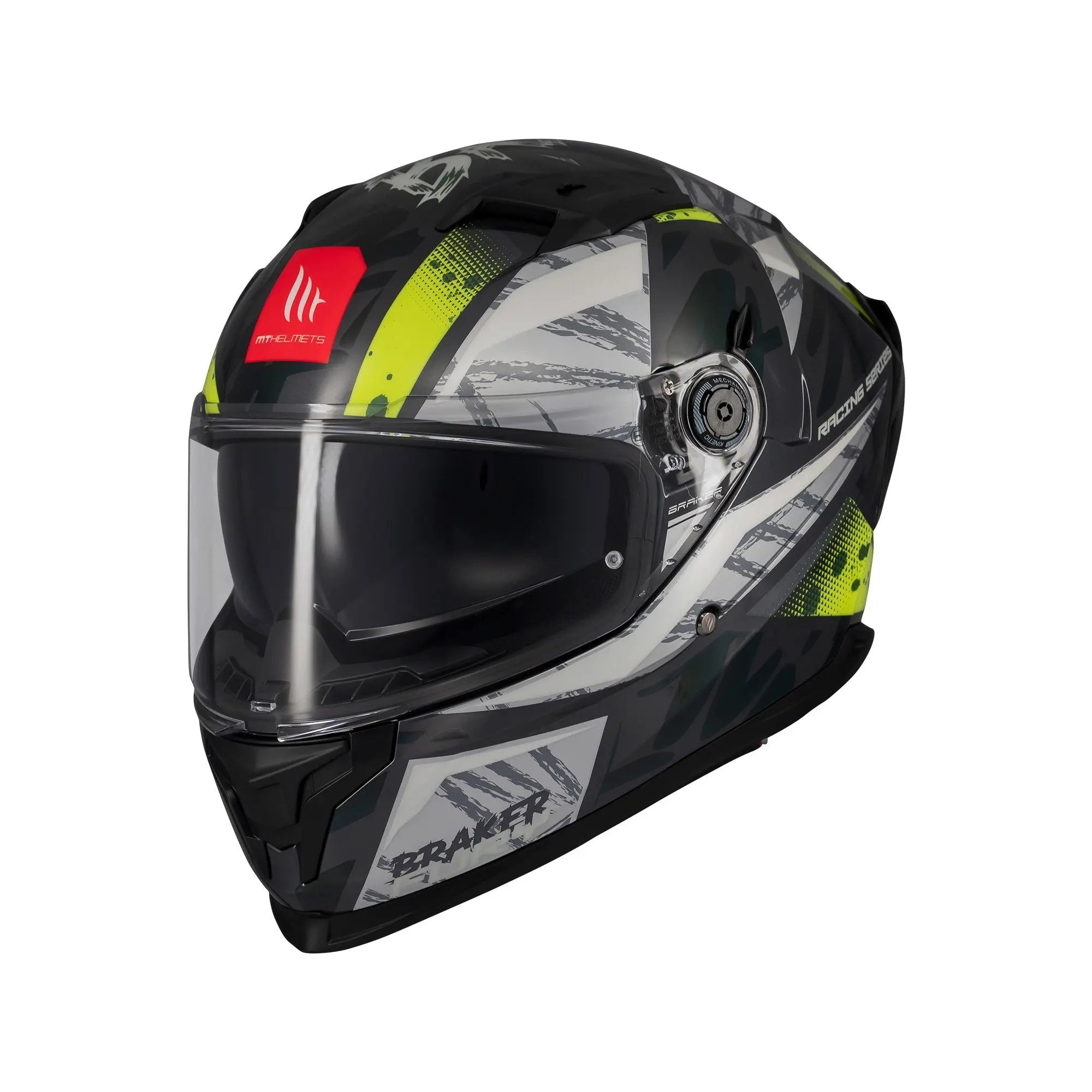 MT Braker SV Fury C6 Gloss Fluo Yellow FREE UK Delivery, FREE 365 Day Returns | Moto Central