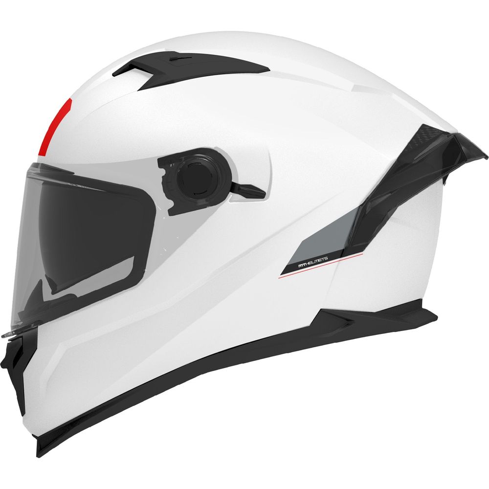 MT Helmets Braker SV Solid A0 Gloss Pearl White