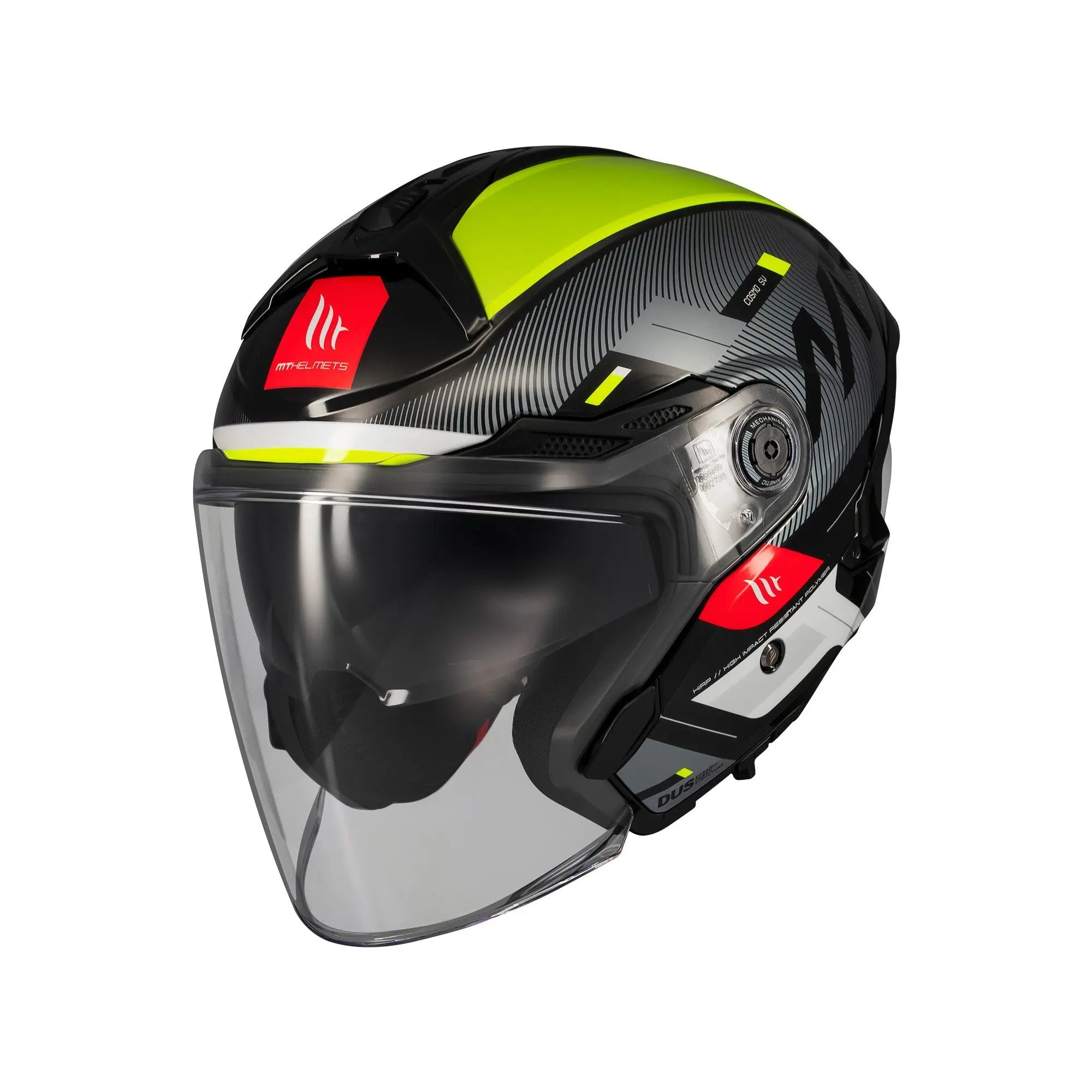 MT Cosmo SV Silence B3 Gloss Fluo Yellow FREE UK Delivery, FREE 365 Day Returns | Moto Central
