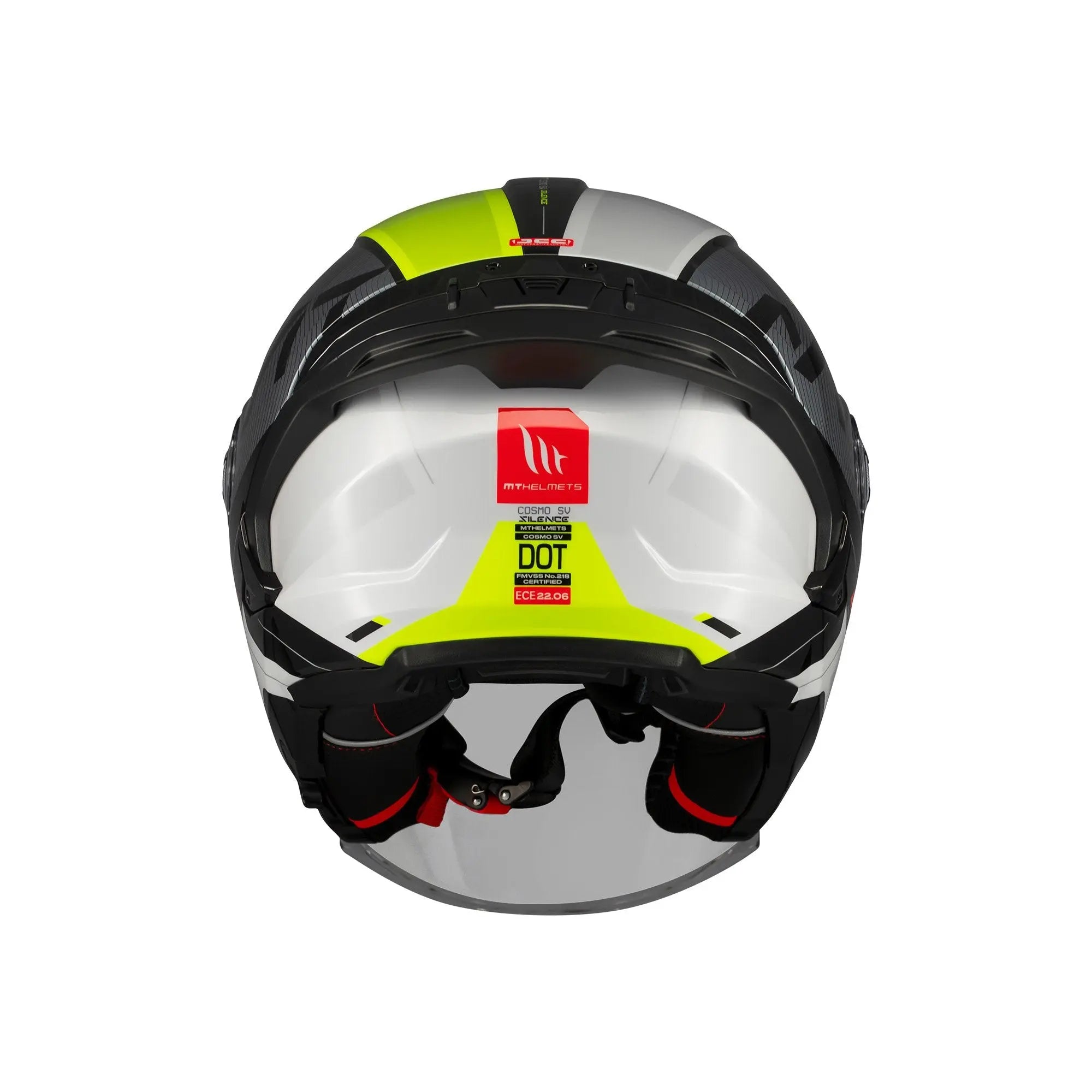 MT Cosmo SV Silence B3 Gloss Fluo Yellow FREE UK Delivery, FREE 365 Day Returns | Moto Central