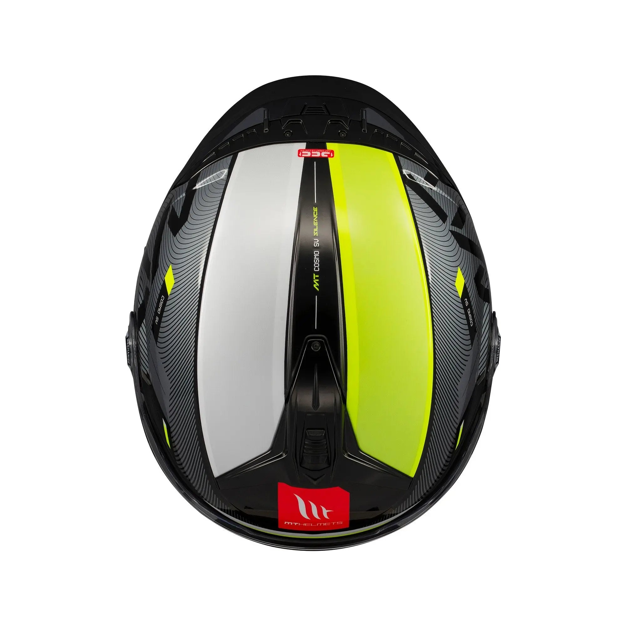 MT Cosmo SV Silence B3 Gloss Fluo Yellow FREE UK Delivery, FREE 365 Day Returns | Moto Central