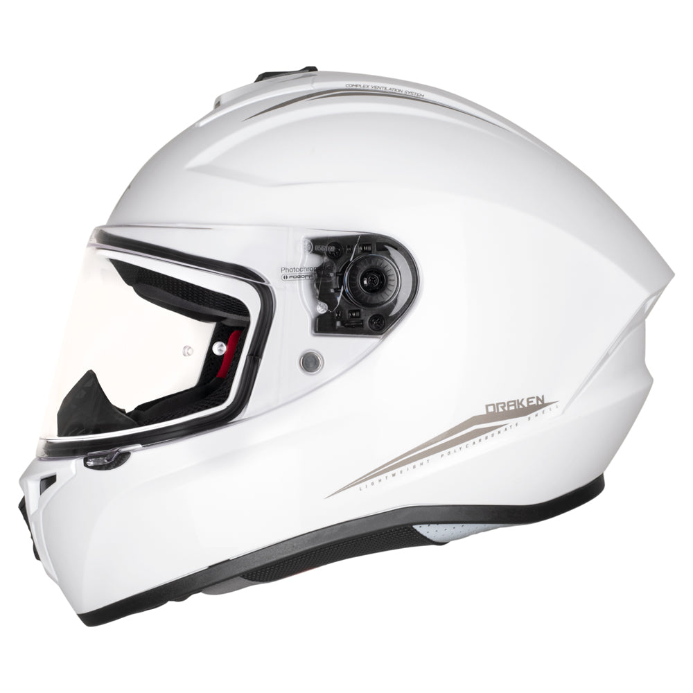 MT Helmets Draken ECE 22.06 Gloss Pearl White