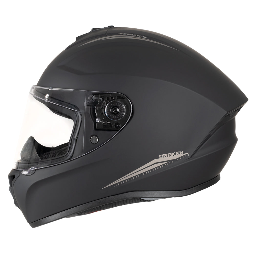 MT Helmets Draken ECE 22.06 Matt Black