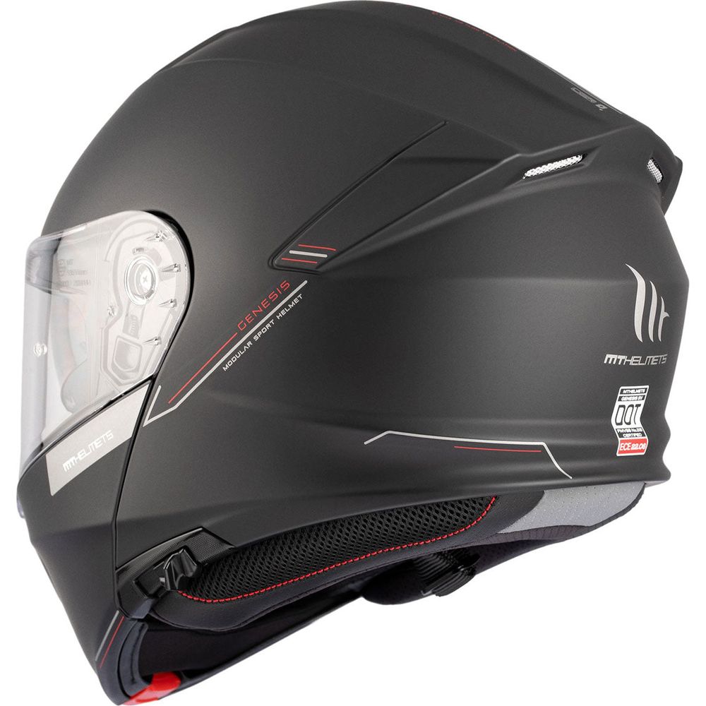 MT Helmets Genesis SV Solid A1 Matt Black