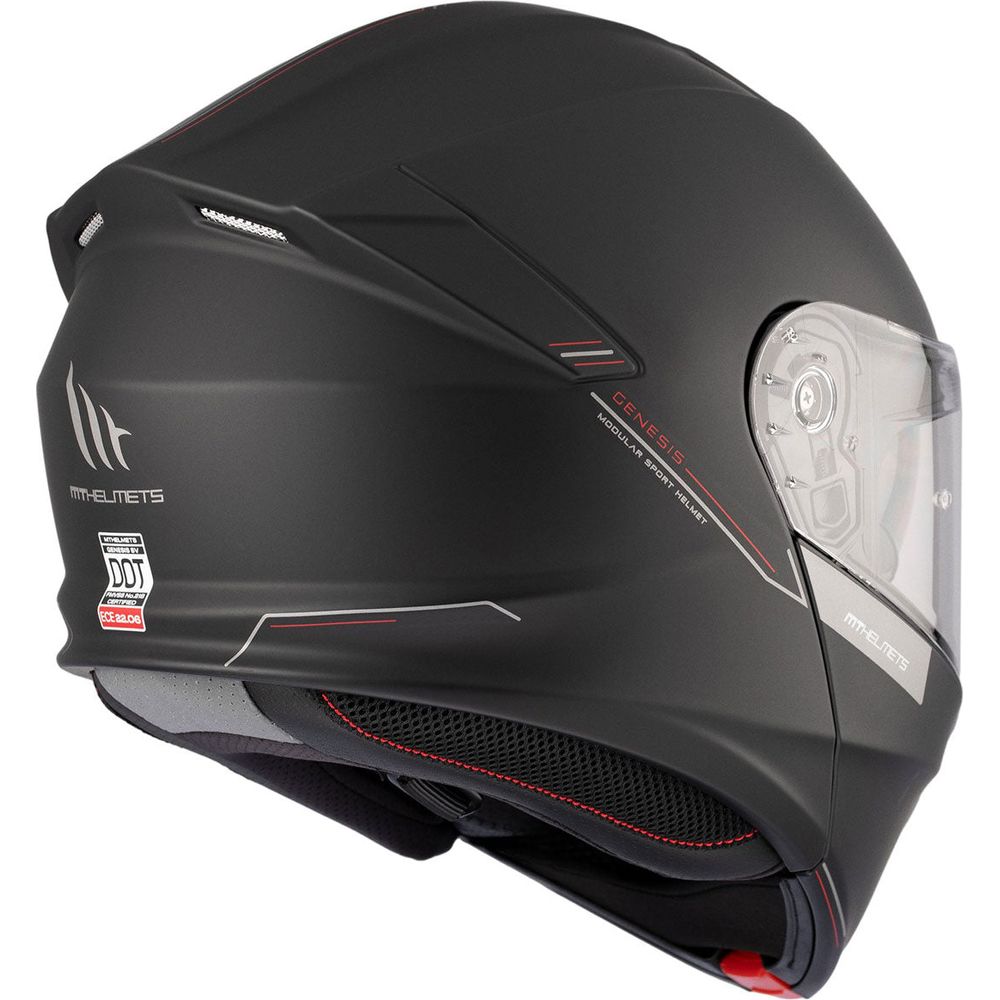 MT Helmets Genesis SV Solid A1 Matt Black