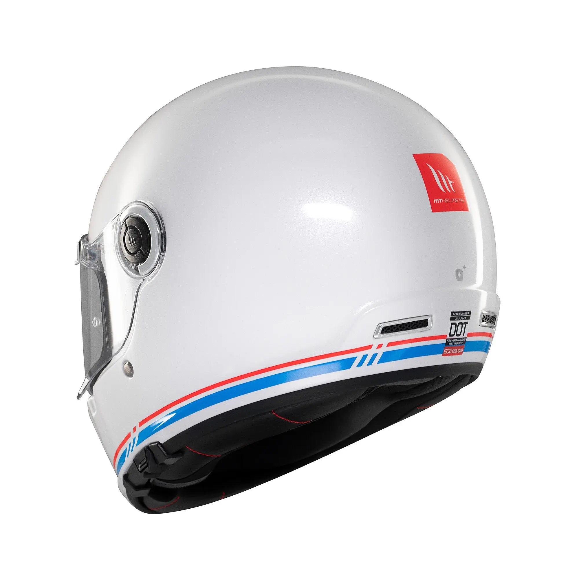 MT Jarama SV A7 Gloss White FREE UK Delivery, FREE 365 Day Returns | Moto Central