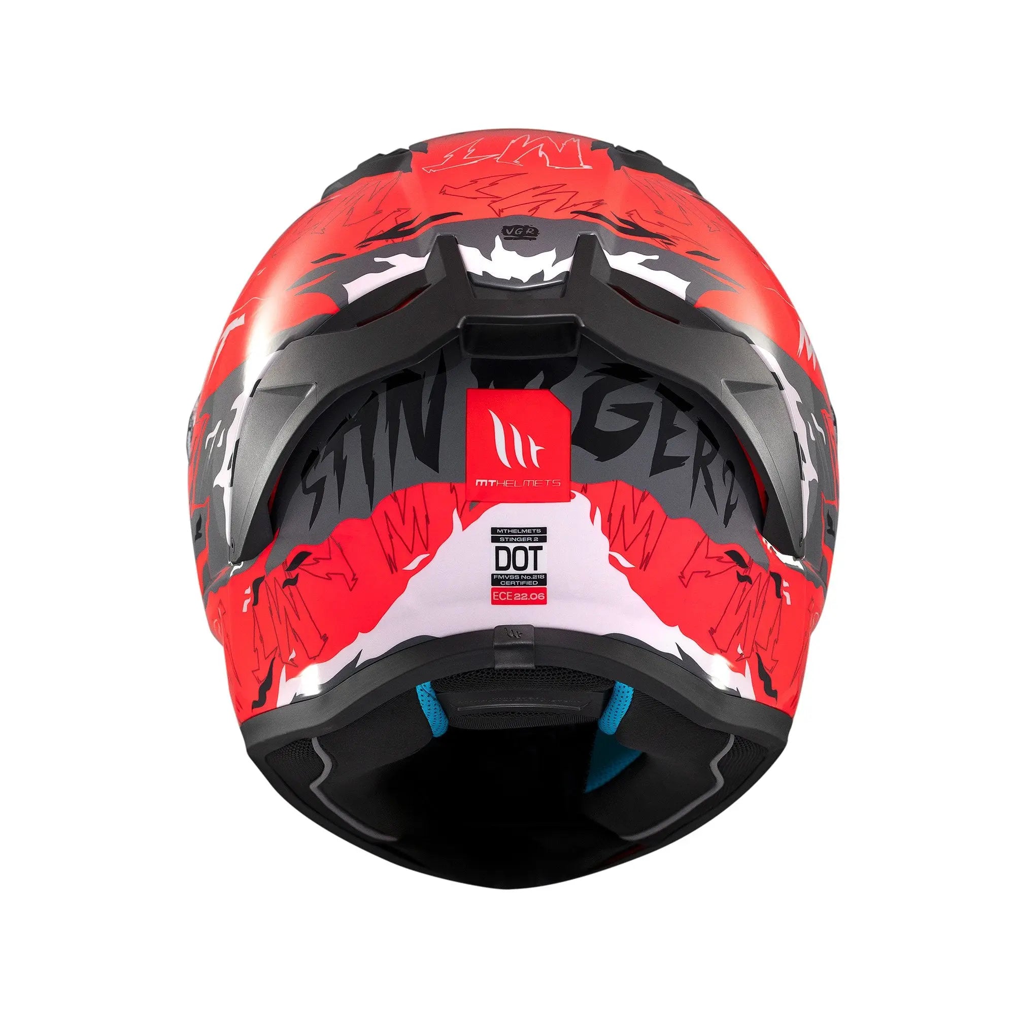 MT Stinger 2 Ardent C5 Gloss Red FREE UK Delivery, FREE 365 Day Returns | Moto Central