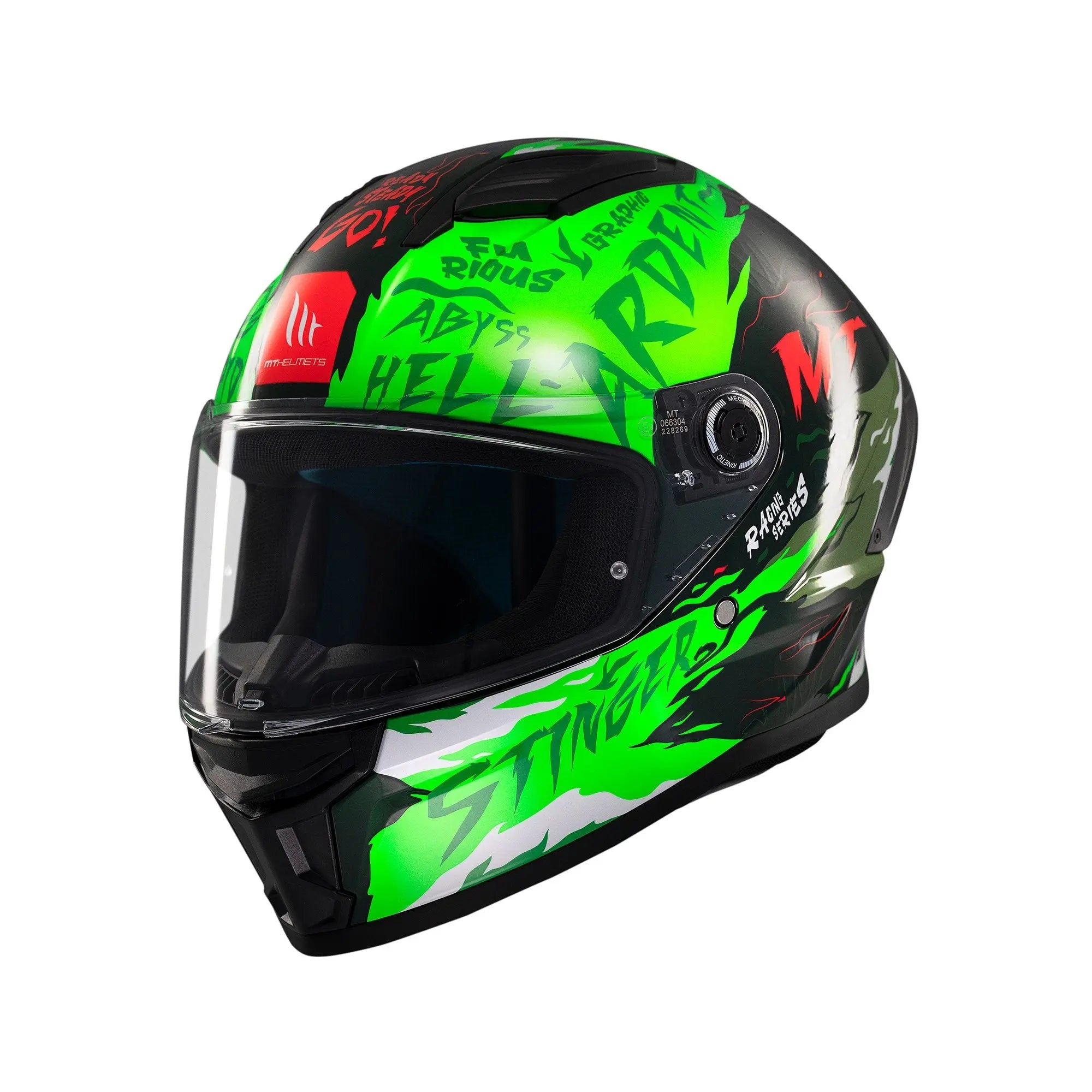 MT Stinger 2 Ardent C6 Gloss Green FREE UK Delivery, FREE 365 Day Returns | Moto Central