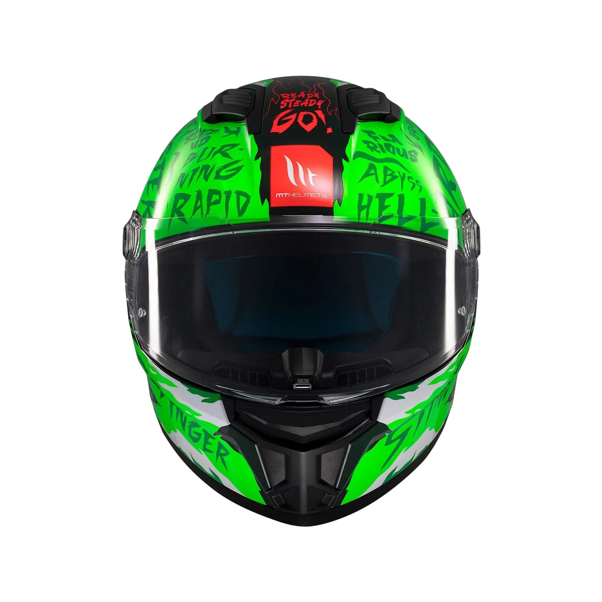 MT Stinger 2 Ardent C6 Gloss Green FREE UK Delivery, FREE 365 Day Returns | Moto Central