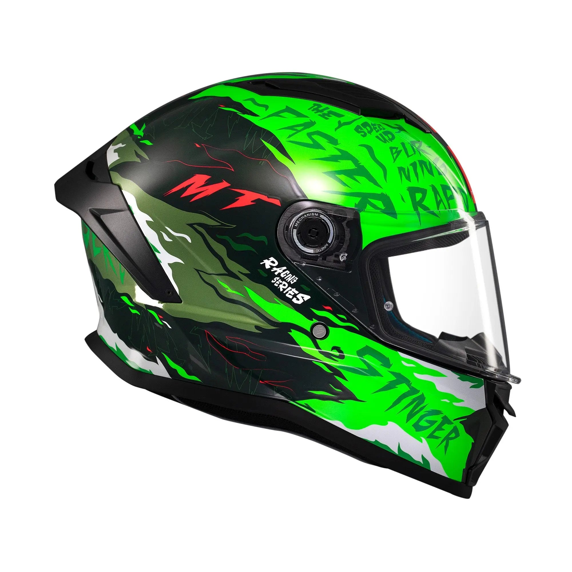 MT Stinger 2 Ardent C6 Gloss Green FREE UK Delivery, FREE 365 Day Returns | Moto Central