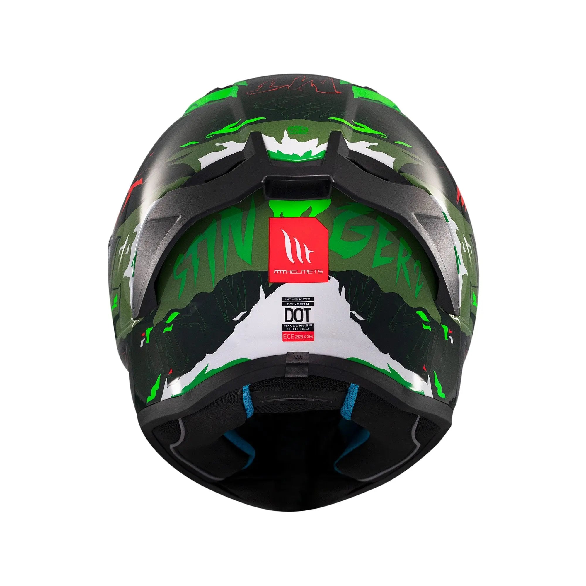 MT Stinger 2 Ardent C6 Gloss Green FREE UK Delivery, FREE 365 Day Returns | Moto Central