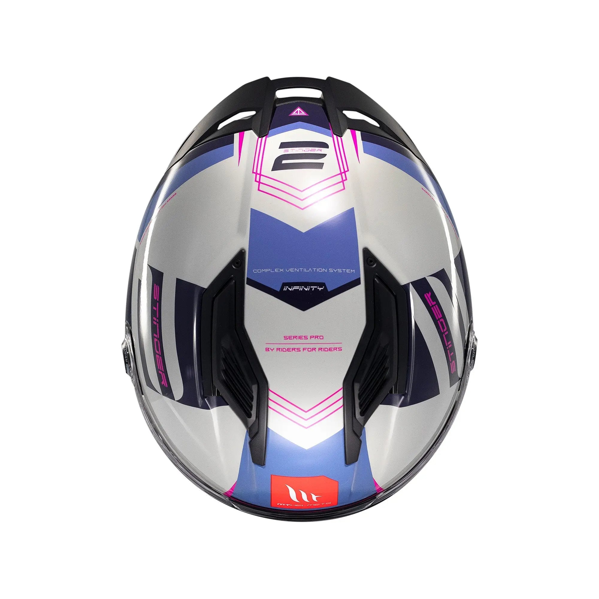 MT Stinger 2 Tron C8 Gloss Pink / Purple FREE UK Delivery, FREE 365 Day Returns | Moto Central