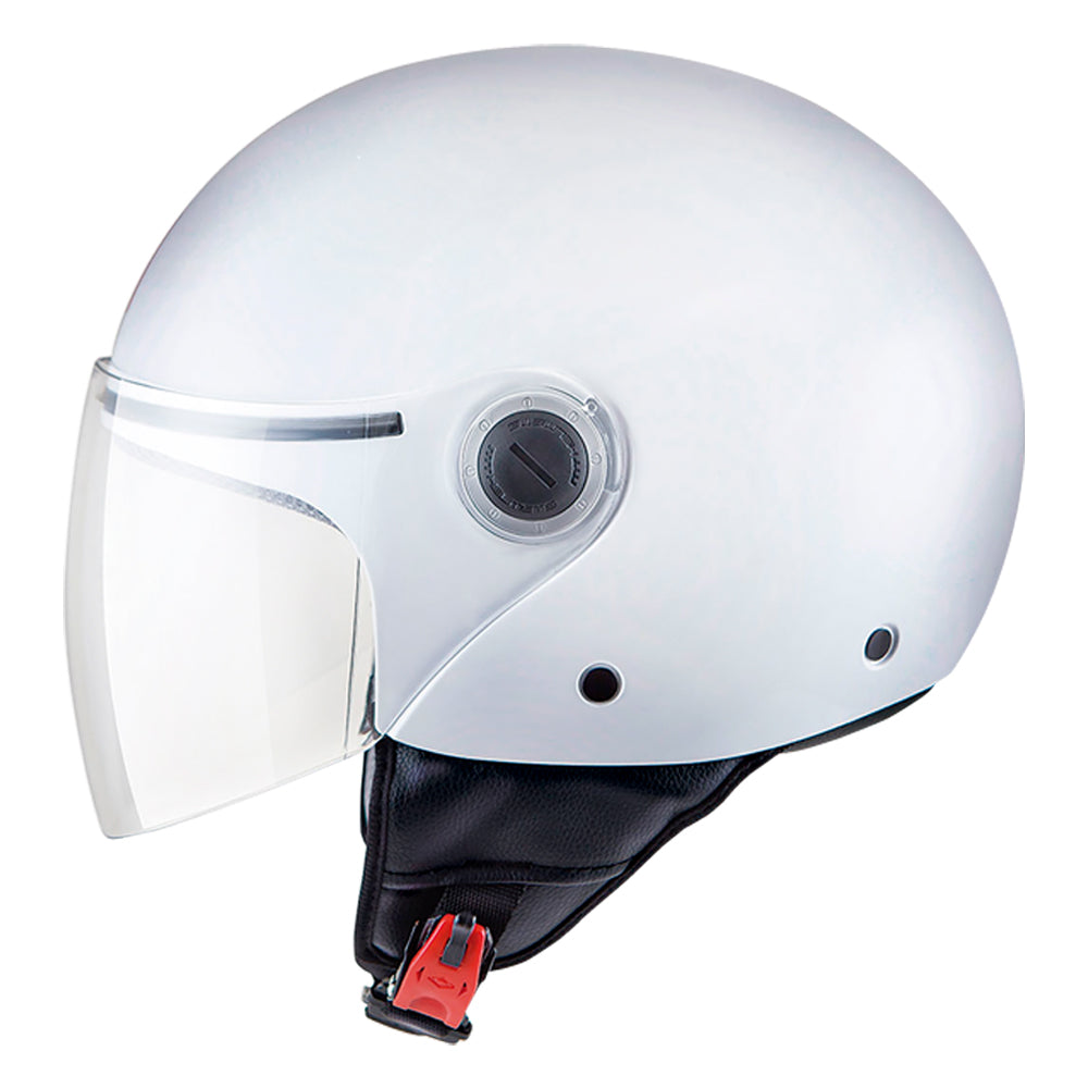 MT Helmets Street Gloss Pearl White