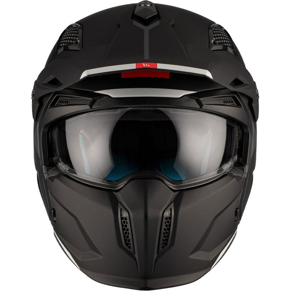 MT Helmets Streetfighter SV S Solid A1 Adventure Matt Black
